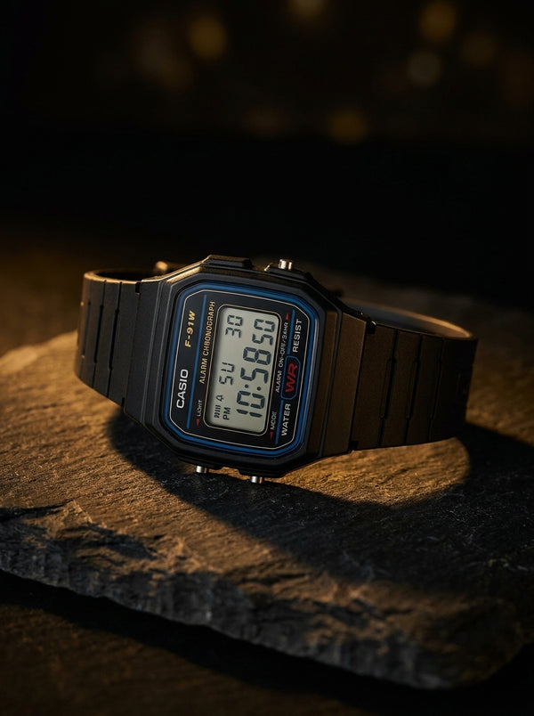 Casio Retro Oudere F-91W
