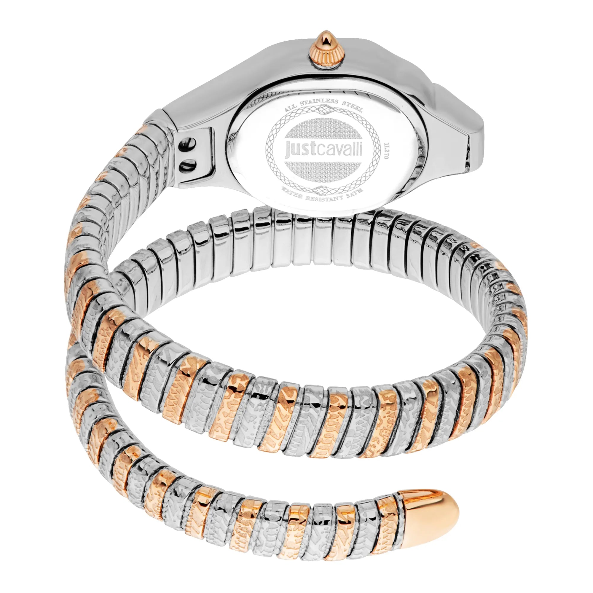 Just Cavalli Just Cavalli Signature Snake Amalfi Two Tones RG Salmon — immagine 2