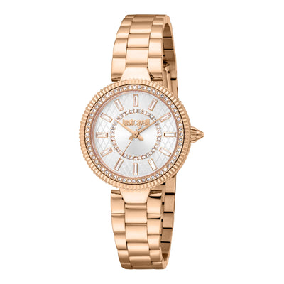 Just Cavalli Glam Chic Opzichtige Roze Goud Zilver