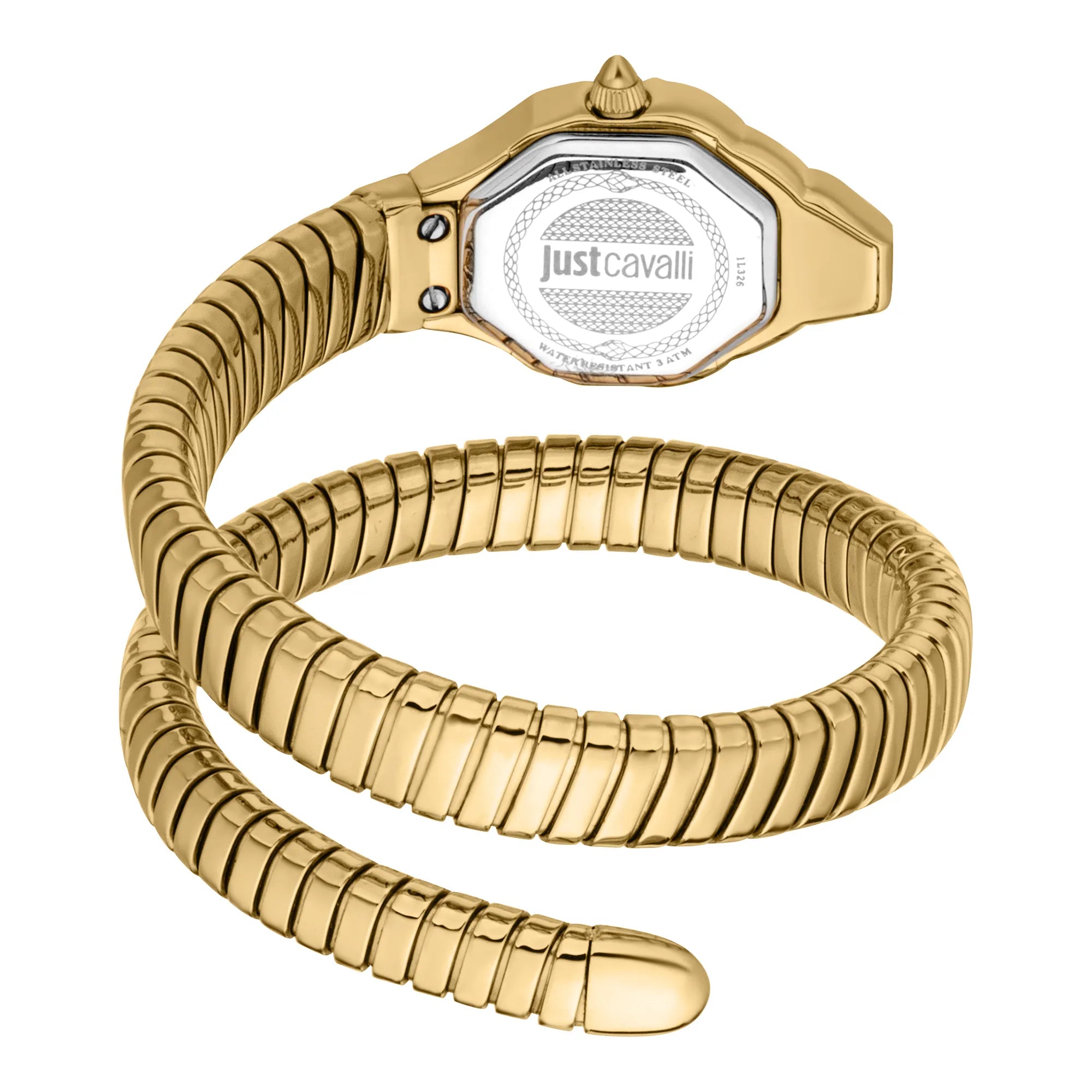 Just Cavalli Just Cavalli Signature Snake Brillante Snake Yellow Gold Green — immagine 2