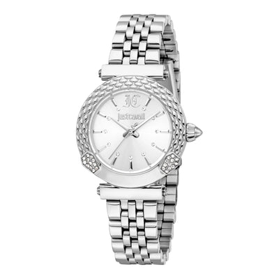 Just Cavalli Animalier Mistero Slang Zilver