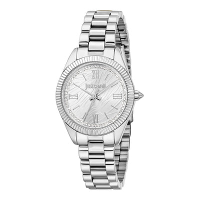 Just Cavalli Animalier Amabile Zilvergrijs