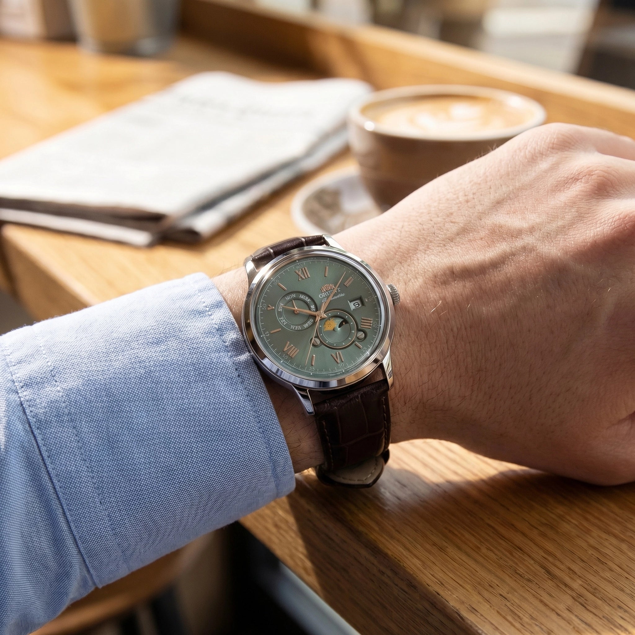ORIENT ORIENT Classic Bambino Sun & Moon RA-AK0805E — immagine 5