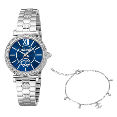 Just Cavalli SET Varenna Zilver Blauw