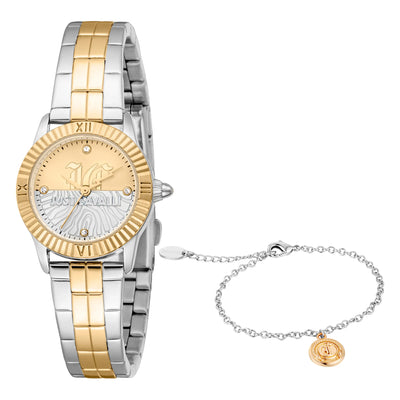 Just Cavalli SET Mini Verfijnd Tweekleurig Geelgoud