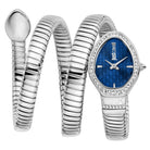 Just Cavalli Just Cavalli Signature Snake Carezza Silver Night blue