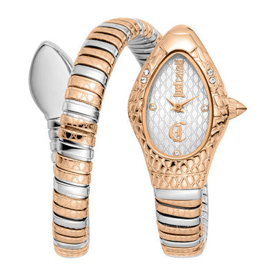 Just Cavalli Signature Snake Vetra Twee Kleuren RG