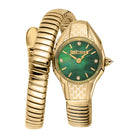Just Cavalli Just Cavalli Signature Snake Vivace Yellow Gold Green