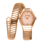 Just Cavalli Just Cavalli Signature Snake Splora Rose Gold