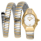 Just Cavalli Just Cavalli Signature Snake Lunara Silver Yellow Gold Silver